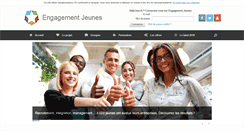 Desktop Screenshot of engagement-jeunes.com